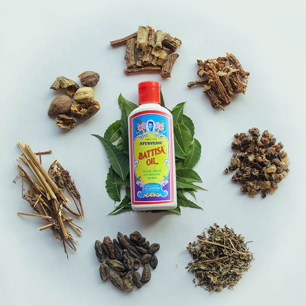 Battisa Oil - Ayurvedic Ingredients